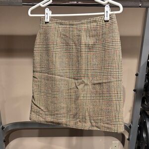 NYC S Knee Length Plaid Women's Skirt